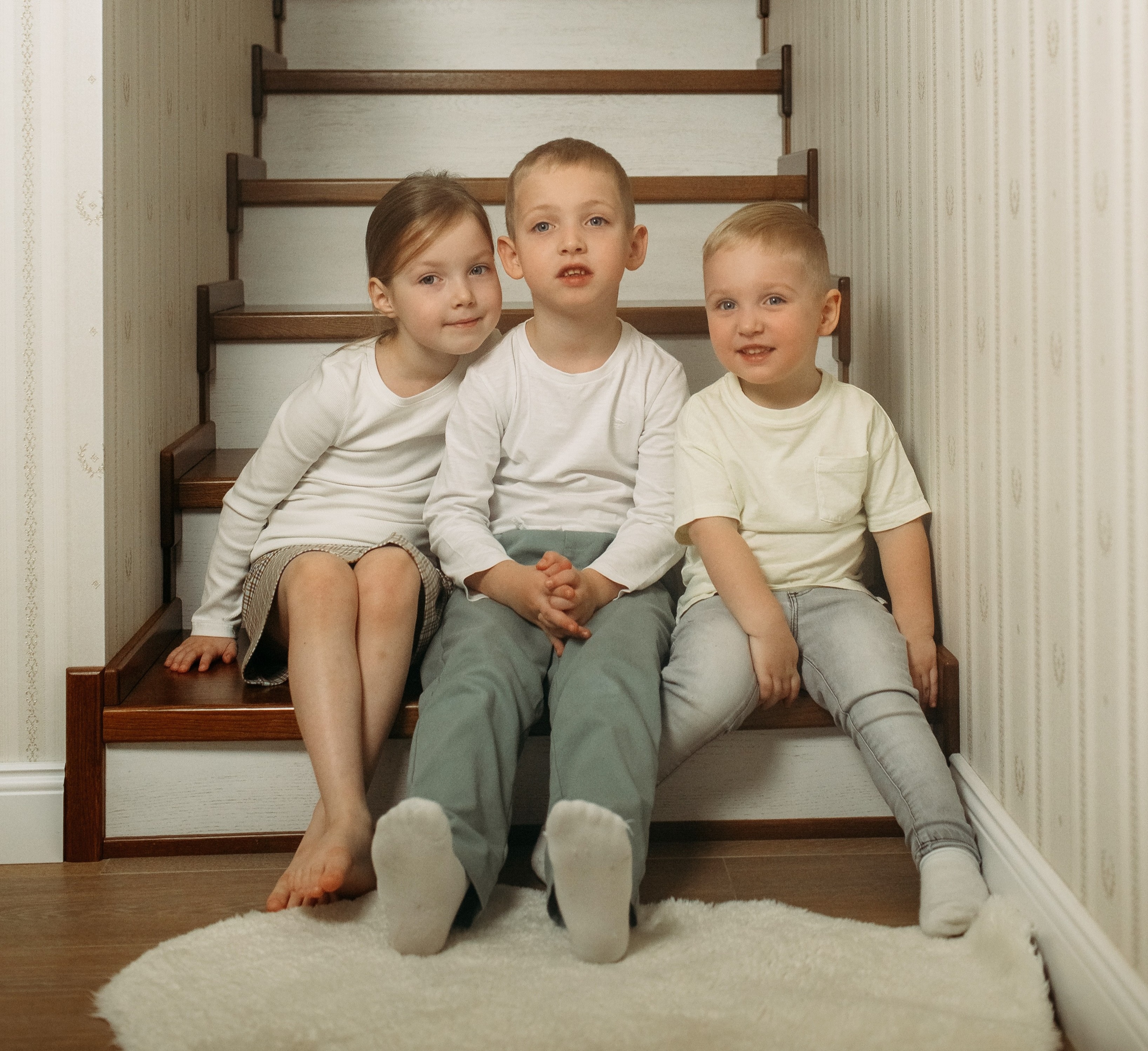 Chloe, Albie & Benjamin