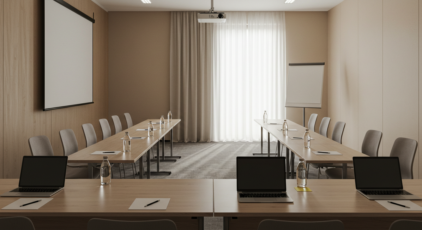 A meeting room